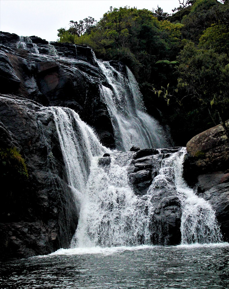 Large waterfall